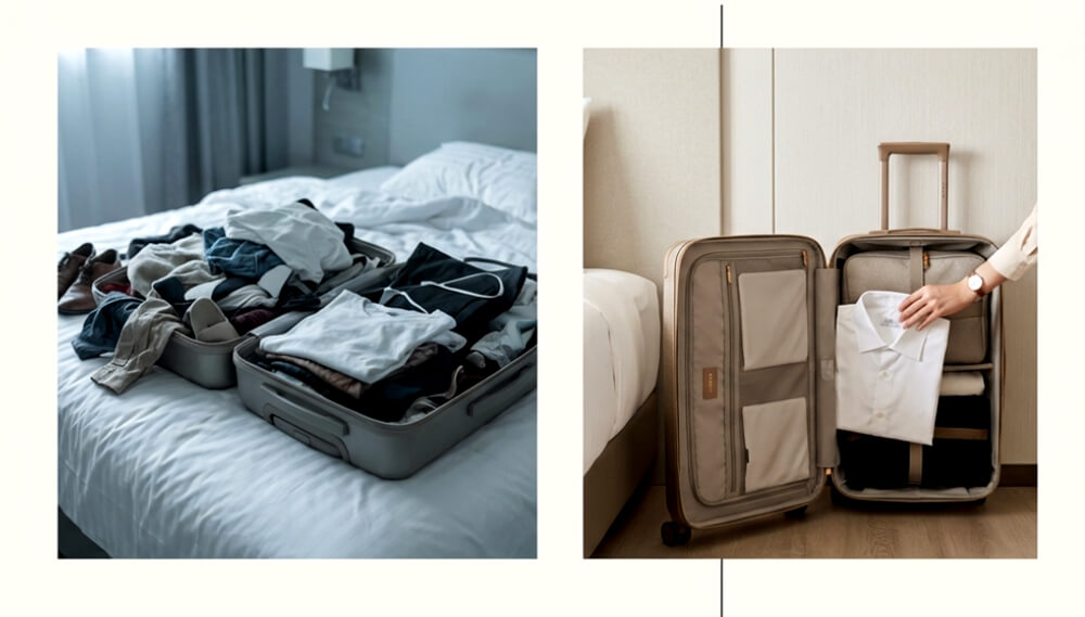 両開きと片開きの使いやすさを比較した画像