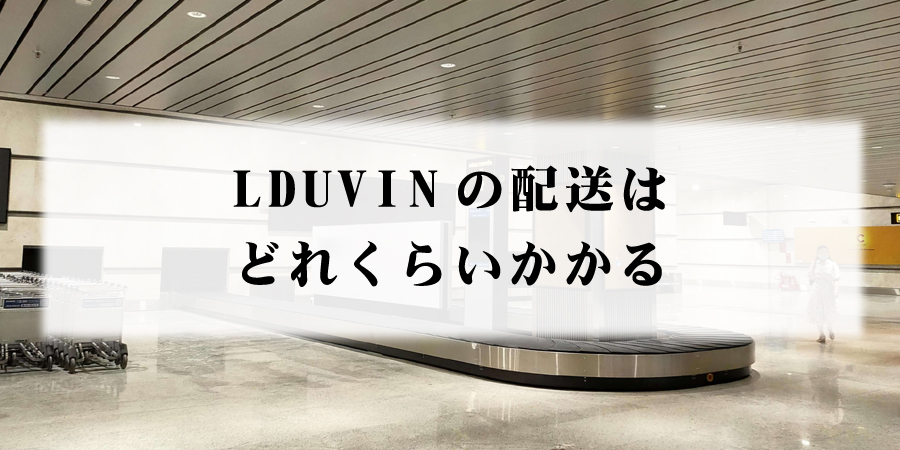 LDUVINの配送のアイキャッチ画像